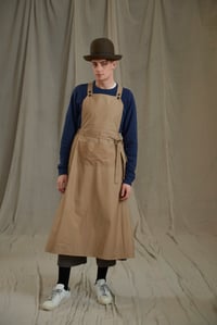 Image 2 of WORKHOUSE APRON - BEIGE £195.00