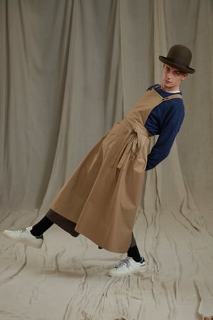 Image of WORKHOUSE APRON - BEIGE £195.00