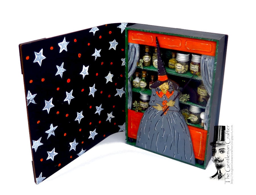 Image of Halloween Spell Book Kit -Glue Included