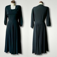 Image 1 of ELINOR GAY Crepe Rayon Dress Medium