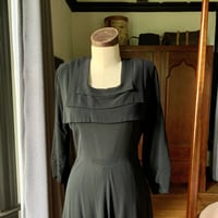 Image 2 of ELINOR GAY Crepe Rayon Dress Medium