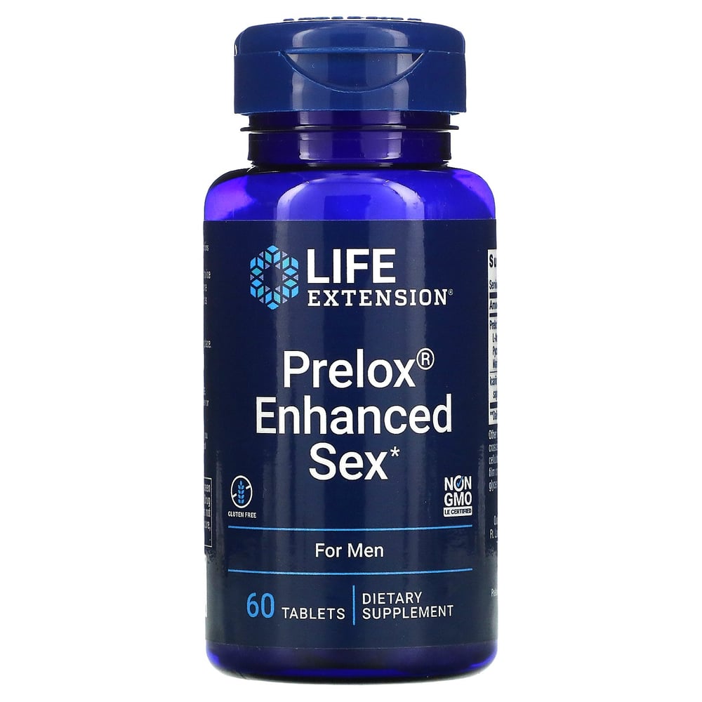 Image of LIFE EXTENSION, PRELOX ENHANCED SEX, FOR MEN, 60 capsules