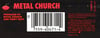 Metal Church - S/T (USED, VG+ / VG+, White Tape)