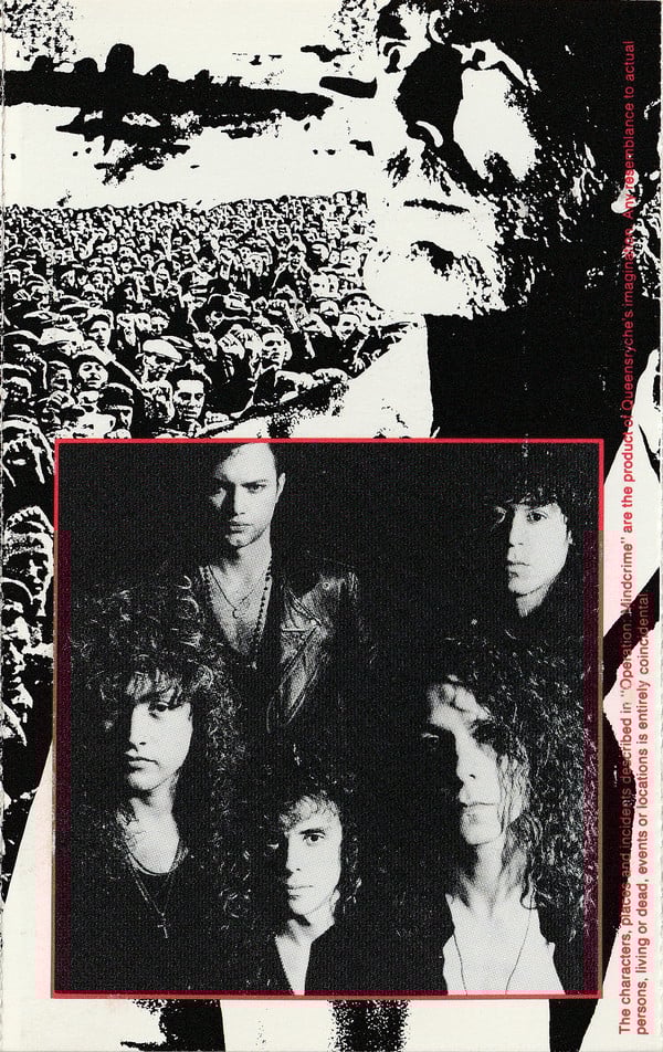 Queensrÿche ‎– Operation: Mindcrime (USED, VG/VG+, Tape)