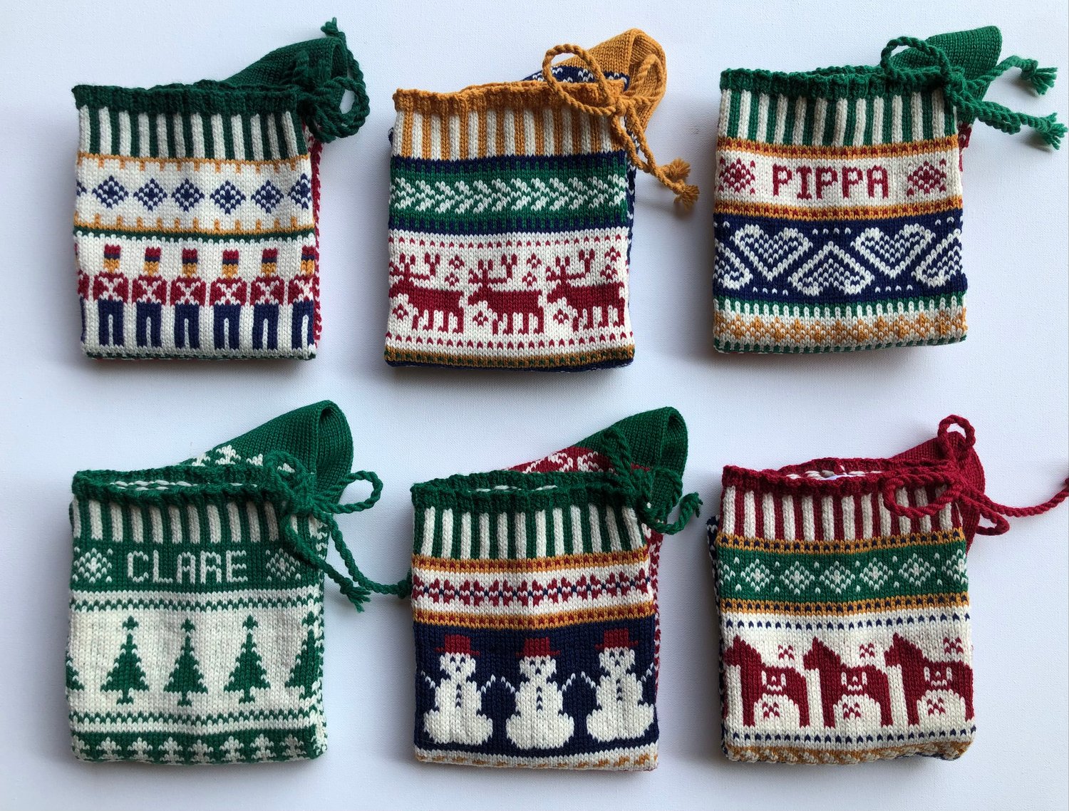 Image of Dala Horse Christmas Stocking 