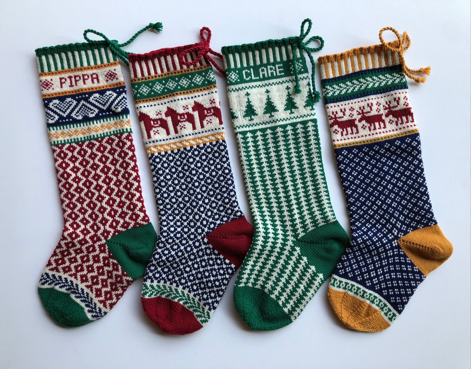 Image of Dala Horse Christmas Stocking 