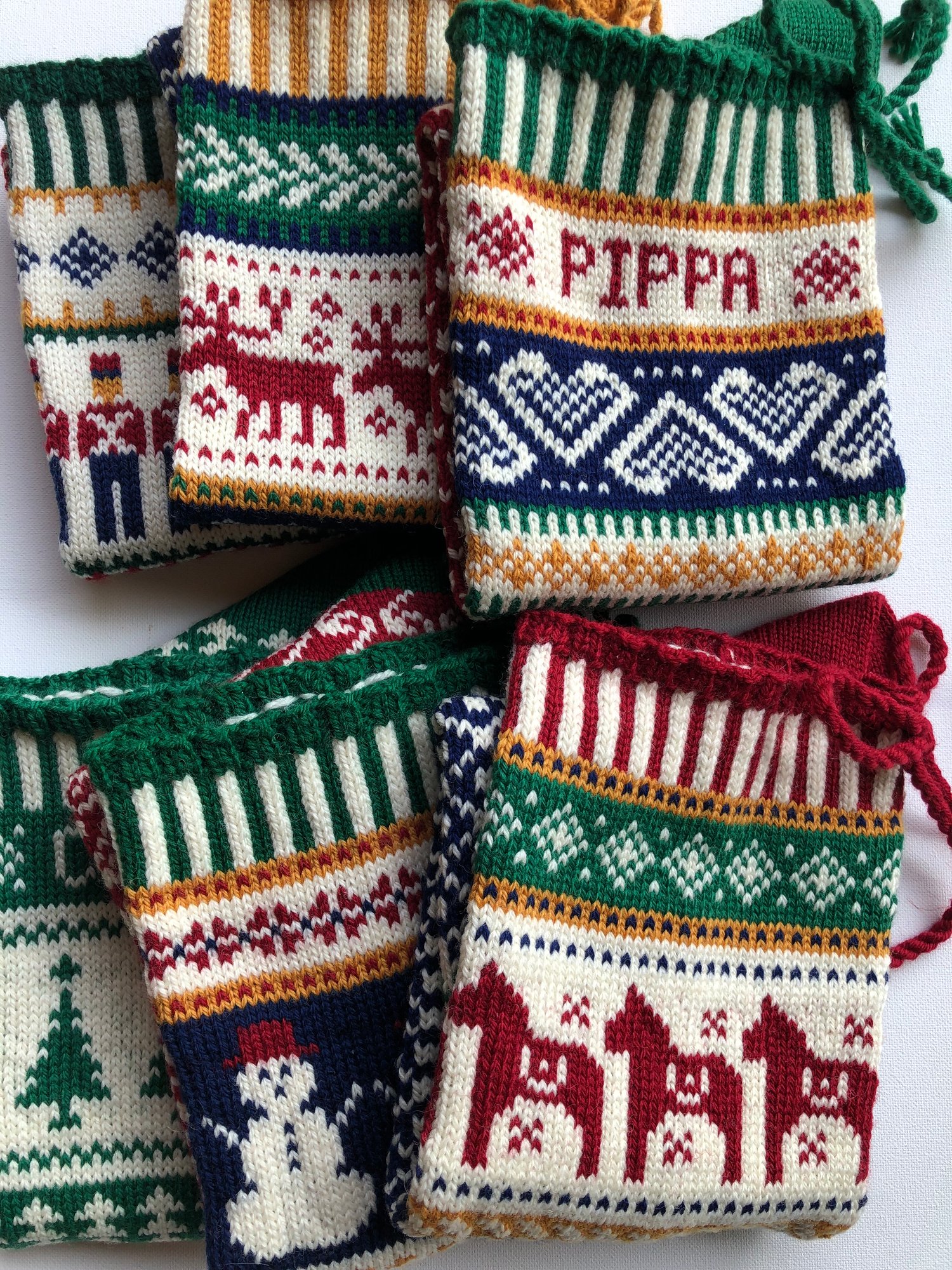 Image of Dala Horse Christmas Stocking 