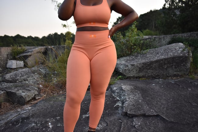 MOVE LEGGINGS- DREAMSICLE