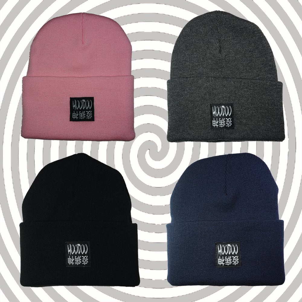 Image of Hoodoo "Black Box" Black Beanie