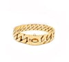 Gold Cuban Link Collar (19mm)