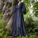 Image of "Midnight Blue" Felicia Supreme Dressing Gown 