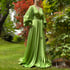 Mint Julep "Beverly" Dressing Gown w/ Crystal Button Cuffs Image 3