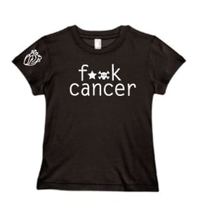 Image of f__k cancer t-shirt - black