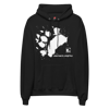 E80 Bear Paw Logo Unisex fleece hoodie