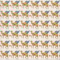 FLYING CAMEL / BLOTTER ART