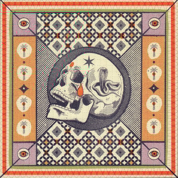 Image of SKULL SNAKE / BLOTTER ART