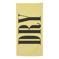 'Dry' Beach Towel