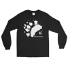 E80 Bear Paw Logo Men’s Long Sleeve Shirt