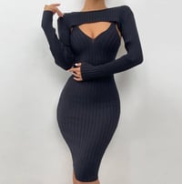 Image 1 of THINKING ABOUT YOU TWO-PIECE DRESS
