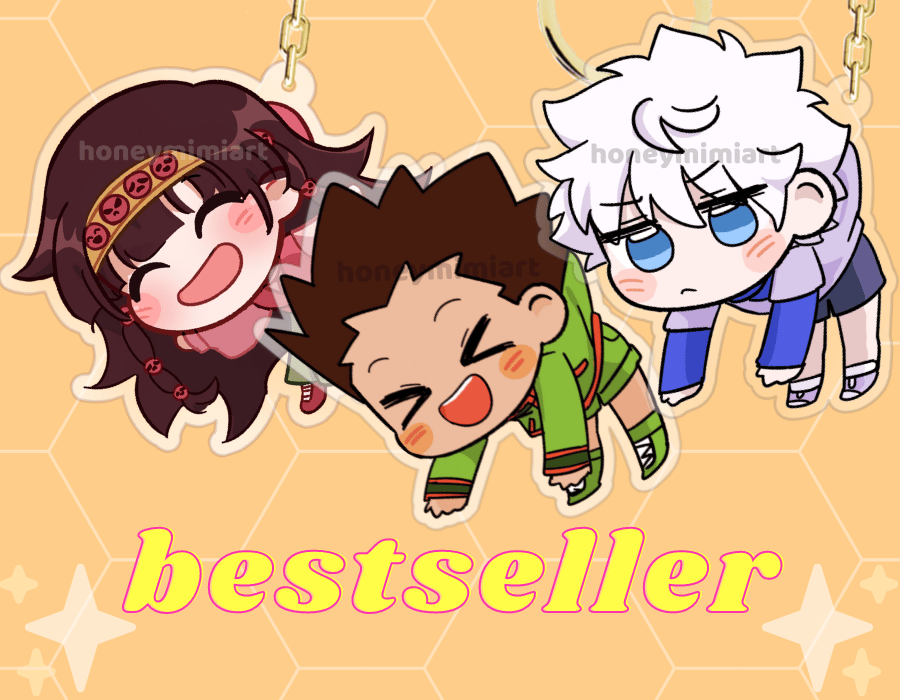 dangly hxh charms!