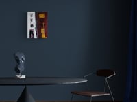 Image 3 of Hotel shadow  - small, dark, modern, contemporary intuitive original artwork 