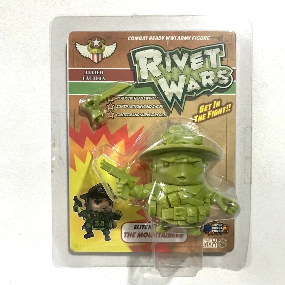 Image of RIVET WARS: THE MOUNTAINEER (Green Colorway) by Mighty Jaxx