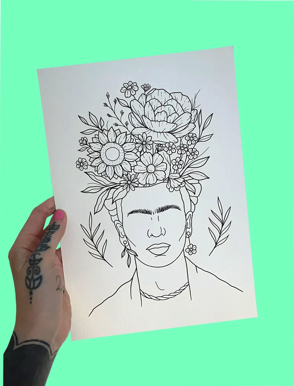 Image of Frida print 