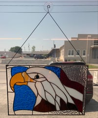 Let Freedom Ring 11X17 Stained Glass