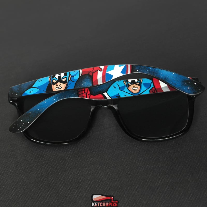 Custom Pokemon Digimon glasses/sunglasses by Ketchupize