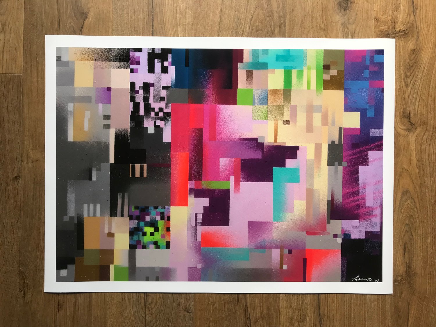 Image of 'Channels of Communication 3' - Fine Art Print