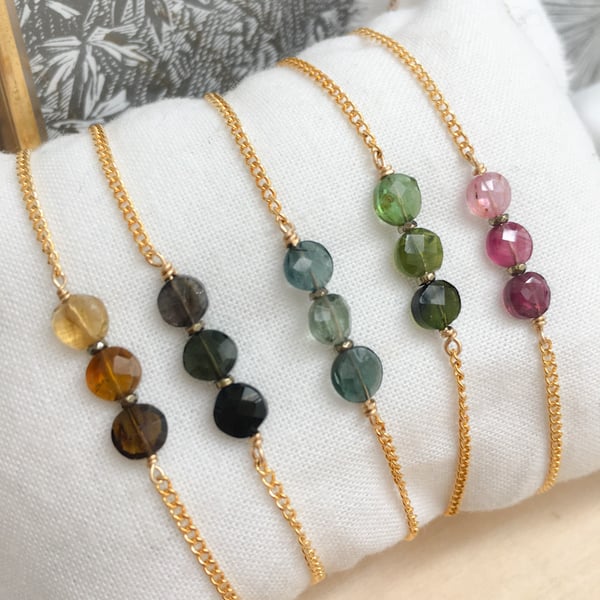 Image of BRACELET MAÏA Tourmaline