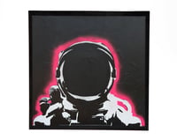 Image 2 of The Astronaut 8x8" Mounted Print 