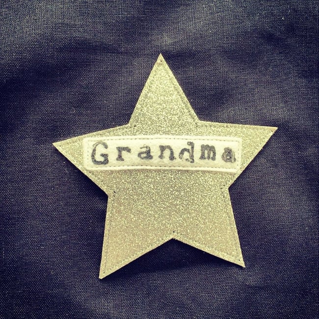 Personalised Star Tote Bag