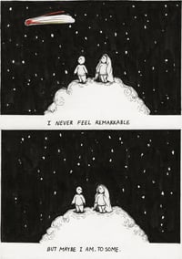 “I Never Feel Remarkable” Print