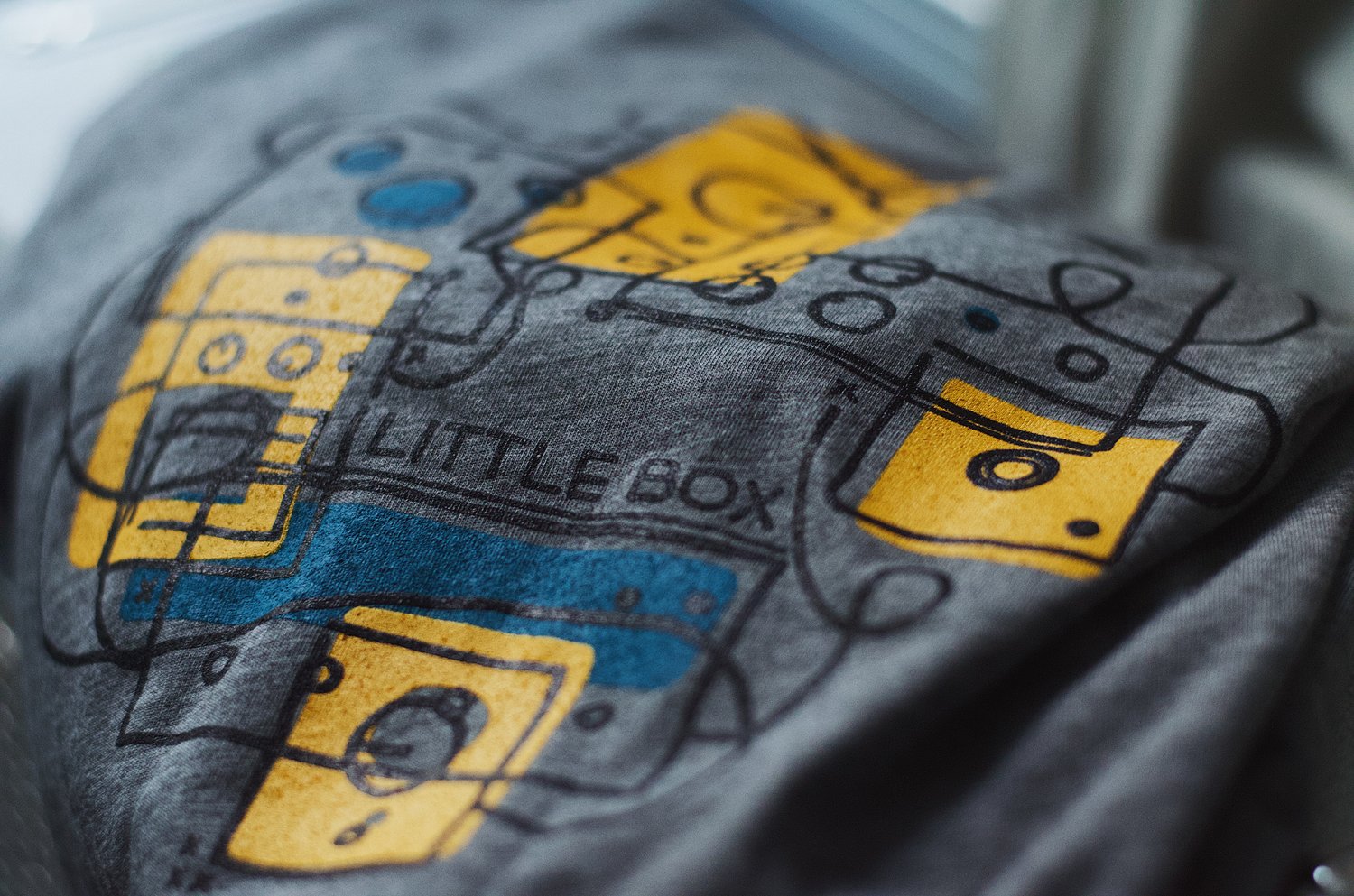 Image of Little Box "Signal Chain" Tee