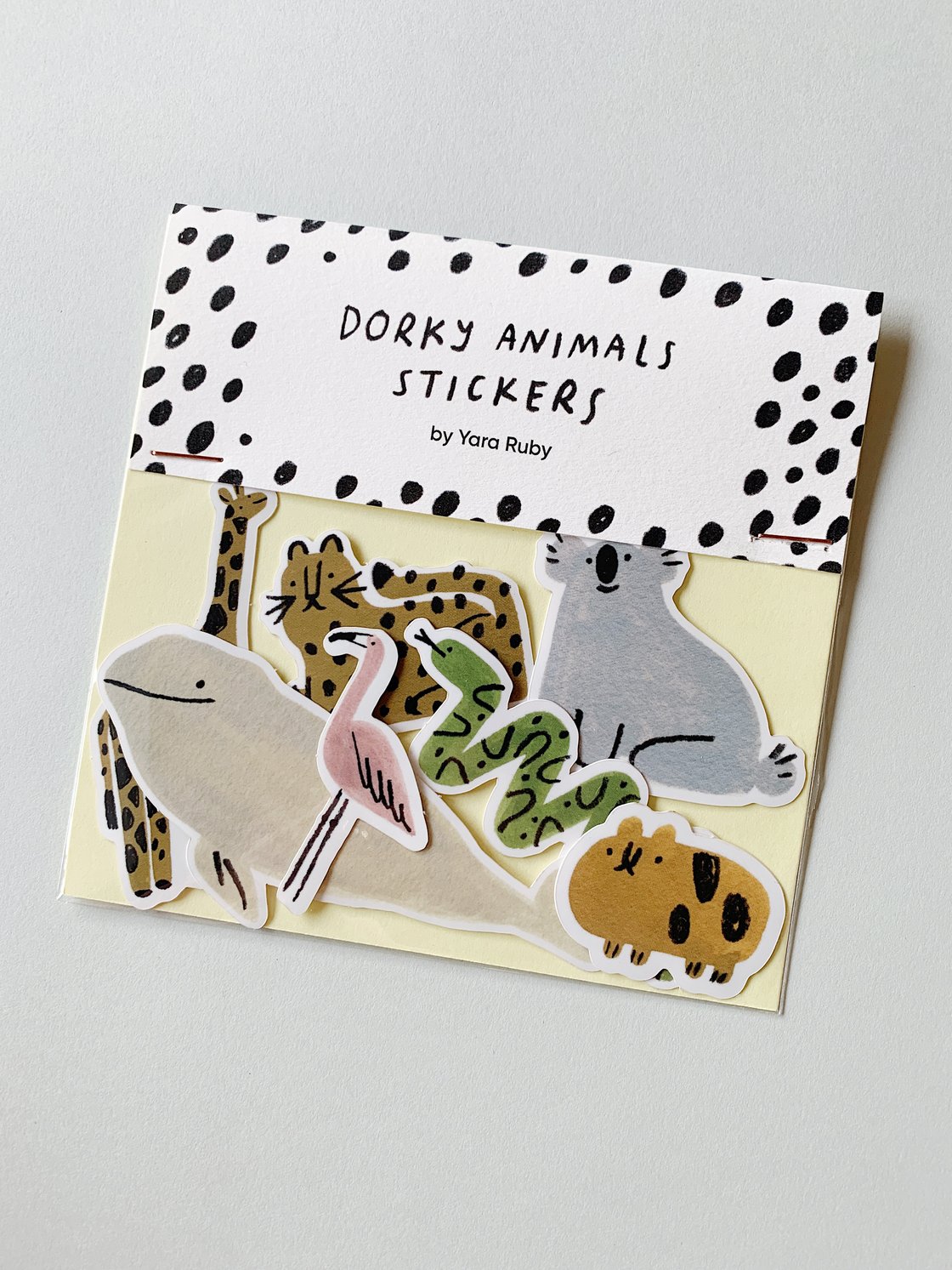 Image of Dorky Animals • Stickers