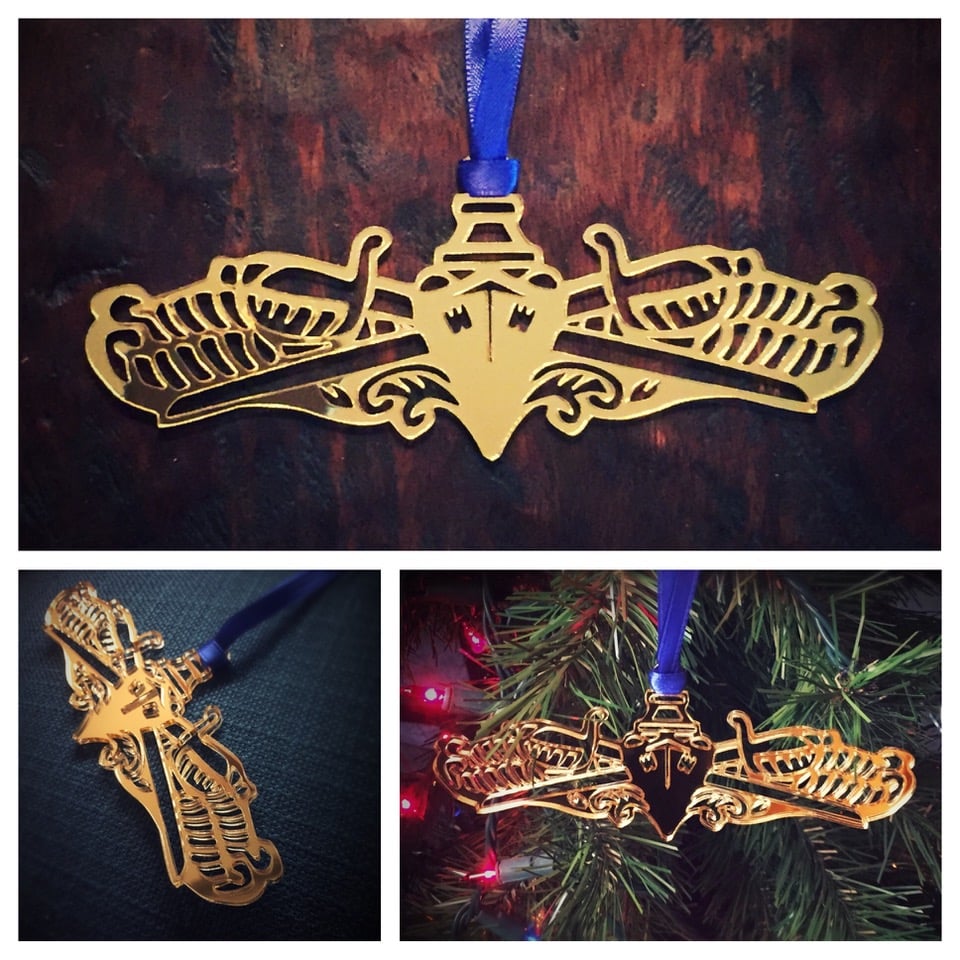 Image of SWO Insignia Ornament - PREORDER