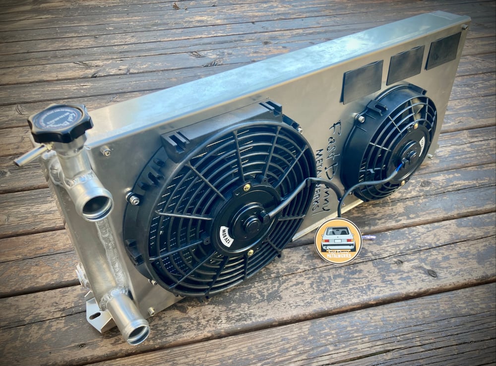 Vw mk1 VR6 radiators