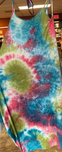 Image 2 of Tye Dye Sundress/w Mask