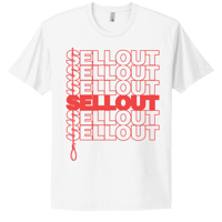 "Shop Til You Drop Dead" white shirt