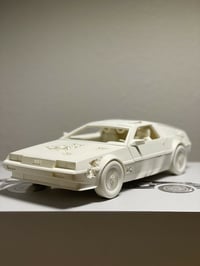 Daniel Arsham No.38 Eroded DeLorean Car Figure LE 500 In Hand