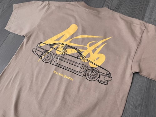 Image of 86 Coupe Run with Passion Tee