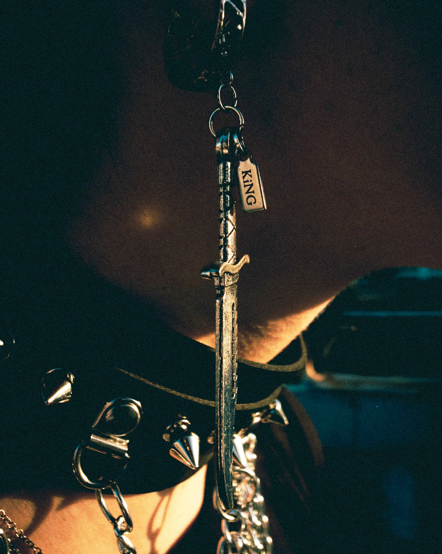 Image of KING MALA KNIFE EARRINGS