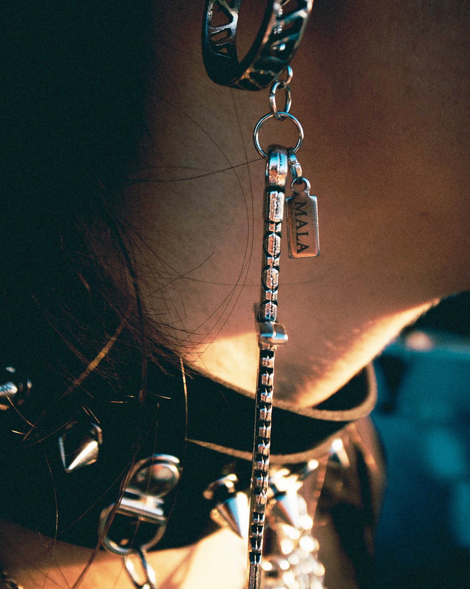 Image of KING MALA KNIFE EARRINGS