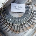 Spike Statement Necklace (silver)