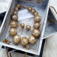 Image 2 of Pearl Statement Necklace 