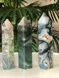 Image 1 of MOSS AGATE TOWER - BRAZIL 