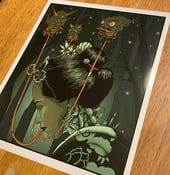Image of The MotherGeisha Chrome Metallic Giclee  Print