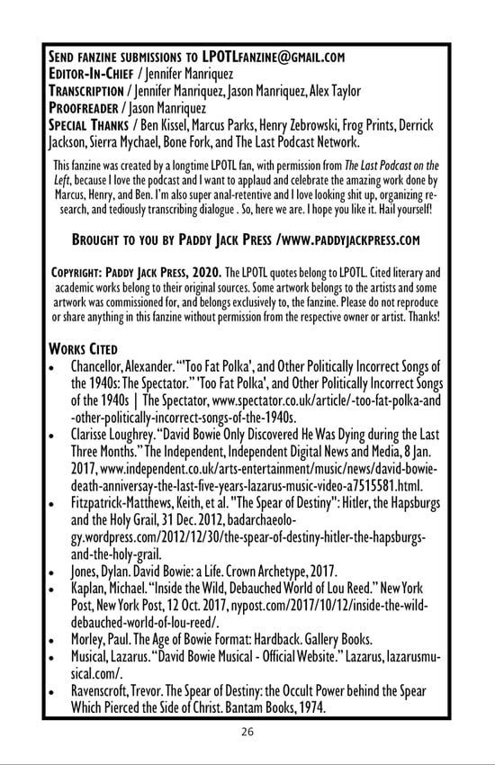 Last Fanzine on the Left #3 