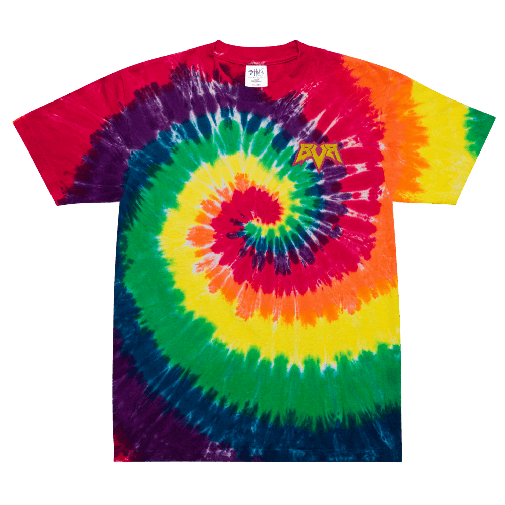 BVR | Oversized Rainbow Tie-Dye Shirt